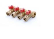 Коллектор м/п 3/4"ВН х 16 с 4 вых (универс.руч.) 56678