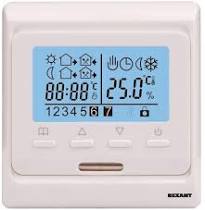 Терморегулятор с дисплеем и автоматическим програмированием (R51 XT) (3680Вт) 62334