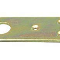 Проушина прямая 30*70 (УШ 0182) цинк желтый Могилев 18534