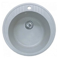 Мойка мрамор RONDO GF-R520 серая GRANFEST 39319