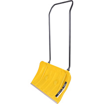 Движок для снега "Айсленд Эксперт" 796х440 мм П-образ.стальная ручка, на колесах (1/3) 57373