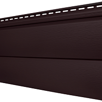 Сайдинг Текос Элит (Акрил) Двойной оцилиндрованный брус Арабика (3,66м х 0,23мм) 47705