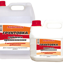 Грунтовка ДекоТек глубокого проникновения 10 кг 38391