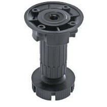 Опора мебельная черная комплект ДС Н-100 57648