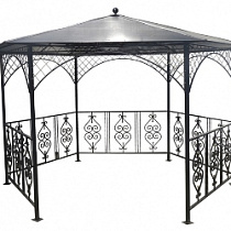 Беседка №2/9 6-ть граней (без поликарбоната) в разобранном виде 64623