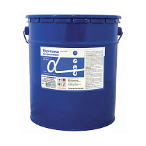 Грунт Альфа ГФ-021 быстросохнущий Красно-Коричневый 20 кг 72916