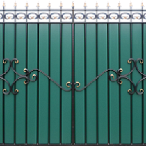 Ворота №41/2 коричневый 65429