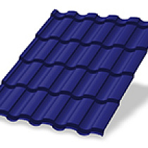 Металлочерепица МП Монтекристо NormanMP (ПЭ-01-5002-0.5) 57760