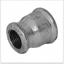 Муфта 25х20(оцинк.) чугун 03427