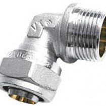 Уголок м/п 16х3/4" нар. AQUALINK 03092