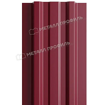 Штакетник металллический МП Lane-T 16.5х99  (ПЭ-01-3005 Красное вино-0.45) 70036