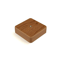 Коробка распр. ОП 75х75х20 IP20 дуб ИЭК 52007