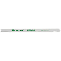 Пилка для эл/лобзика"KRAFTOOL" T301CD шаг 4мм, L-110мм(в уп 2 шт) 11292