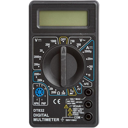 Мультиметр DT832 PROCONNECT 30802