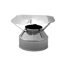 Оголовок (430/0,5+оцинковка) Ф100х200 52924