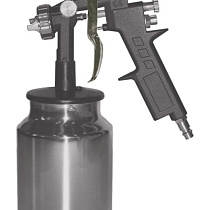 Краскопульт пневматический с нижним алюминиевым бачком 1000мл, 1.5мм, соединение быстросъемное ФИТ 40172