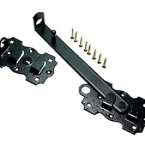 Щеколда большая 250-Л черный матовый 63208