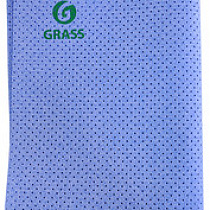 Салфетка для протирки и сушки кузова автомобиля замша перфориров 40*55см 50787