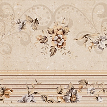 Salamina beige Decorado Плитка настенная 25x75