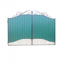 Ворота №22 коричневый 64917