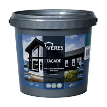 Краска "FACADE" для деревянных фасадов акриловая "Медовый" 0,9 л VERES 73942