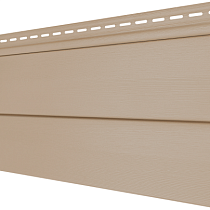 Сайдинг Текос Премиум Плюс Корабельный брус Кофе с молоком (3,66м х 0,23мм) 34927