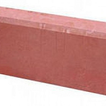Бордюр большой красный 500 х 210 х 65 мм 37420