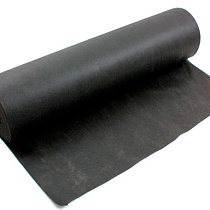 Суф спанбонд плотность 60гр/м2 черный 3,2*150 м рулон нетканый укрывной материал 07786