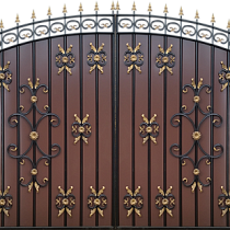 Ворота №40/2 коричневый 65428