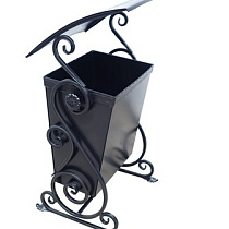 Урна №9 с крышкой 65132