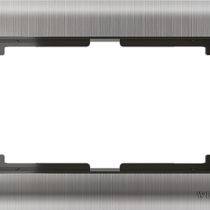Рамка для двойной розетки Metallic (глянцевый никель) W0081602 WERKEL 65325