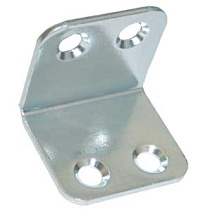 Уголок крепежный мебельный 26х26 цинк (26*26*30) Кунгур 34300