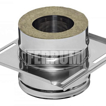 Площадка монтажная (430+нержавейка 1,5) Ф120х200 56554