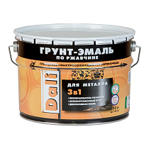 Грунт-эмаль по ржавчине "DALI" 3 в 1 синяя (RAL5005) 10 л 73225