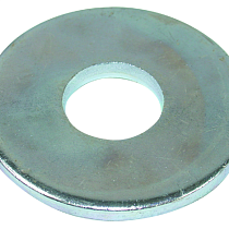 Шайба плоская, D - 5 мм, оцинкованная увеличенная 08422