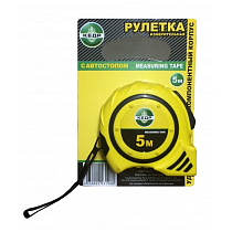 Рулетка с автостопом двухкомп.корпус 5м "КЕДР " 018-0519 46355