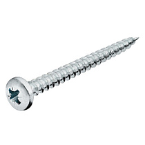 Шурупы универс. 6,0х120 полусф. цинк 00362