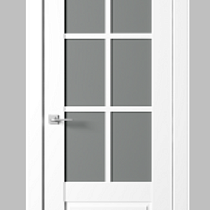 Дверное полотно SOLO-5 White Ash Matelux 700*2000 FAMILYDOORS (на заказ) 74226