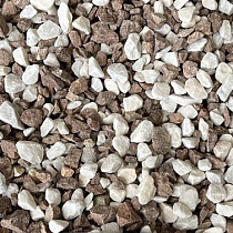 Мраморная крошка микс розово-белая, фр. 10-20 мм 74053