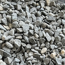 Крошка змеевика зелёная галтованная, фр. 10-20мм 74062