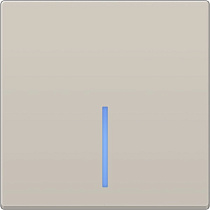 Выключатель одноклавишный с подсветкой (слоновая кость) W1110103 WERKEL 42369