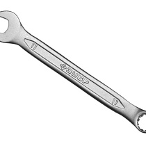 Ключ комбинированный ЗУБР "МАСТЕР" Cr-V сталь, хромированный 12 мм 53602