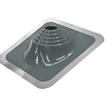 Проходка кровельная угловая №2 d 203х280 цв.серый 29539