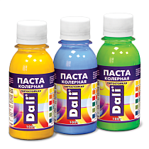 Паста колер 'DALI' универсальная, коричневая, 0,1 кг 36787