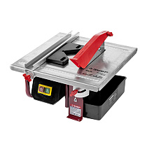 Электроплиткорез ЗУБР диск 180 мм, глубина реза 90°-34мм/45°-17мм, стол 330х360мм, 2950об/мин, 600Вт 17234