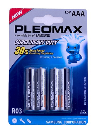 Элем. R03 Pleomax Samsung б/блист. 30037