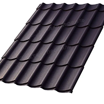 Металлочерепица МП Ламонтерра (VALORI-20-Violet-0.5) 69226