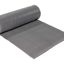 Грязезащитное покрытие "ЗигЗаг" 120х1500 см 4,5 серый 74083