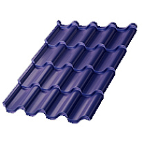 Металлочерепица МП Монтерроса (PURMAN-20-Citrine-0.5) 57747