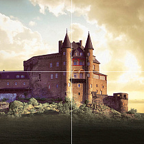 Castle Панно P4D194 80х40 (из 4 плиток)